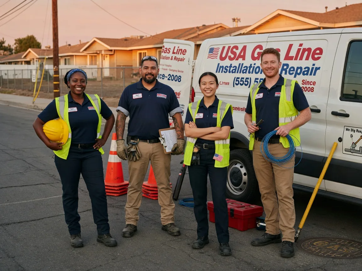 Gas Line Installation company in Petrolia, CA